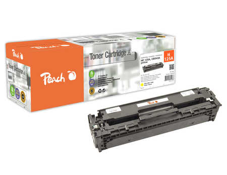 Peach  Toner Module jaune, compatible avec
ID-Fabricant: No. 125A Y, CB542A HP Color LaserJet CP 1513
