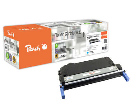 Peach  Toner Module cyan, compatible avec
ID-Fabricant: No. 502A C, Q6471A HP Color LaserJet 3600 DN