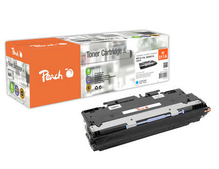 Peach  Toner Module cyan, compatible avec
ID-Fabricant: No. 311A C, Q2681A HP Color LaserJet 3700 DN