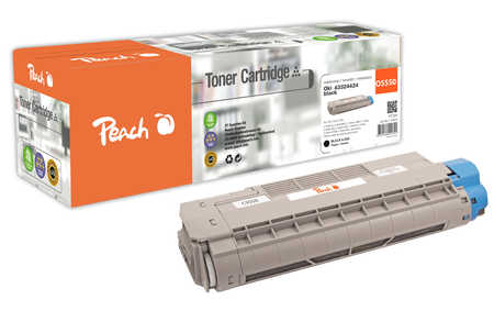 Peach  Cartouche de toner noire, comapatible avec
ID-Fabricant: 43324424 OKI C 5900 DN