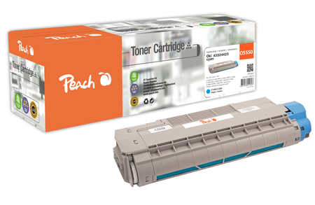 Peach  Cartouche de toner cyan, comapatible avec
ID-Fabricant: 43324423 OKI C 5800 DN