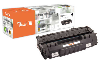 Peach  Toner Module noire, compatible avec
ID-Fabricant: No. 49A BK, CRG-708, Q5949A Canon LBP-3360