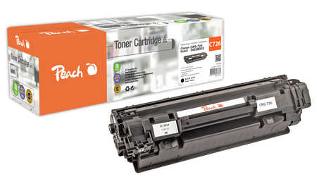 Peach  Toner Module noire, compatible avec
ID-Fabricant: CRG-726 bk, 3483B002 Canon iSENSYS LBP-6230 dw