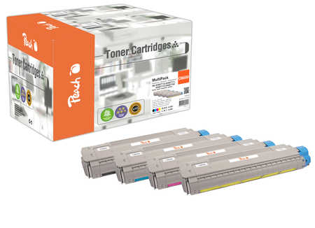 Peach Multipack , compatible avec
ID-Fabricant: 43698501 OKI C 8600 DN