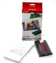 Original Cartouche d'encre photo et lot de papier originaux Canon Card Photo Printer CP 300