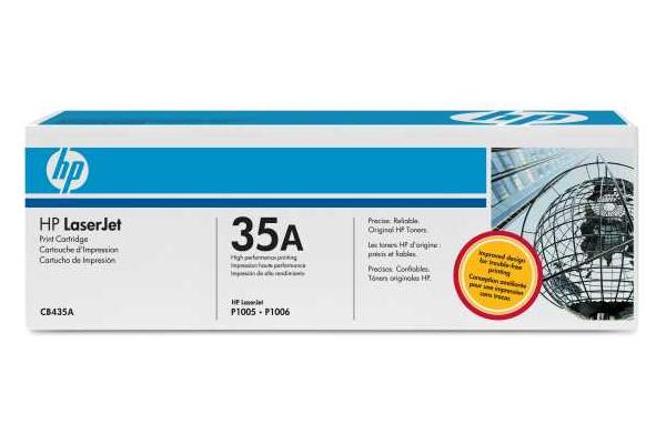 Original Cartouche de toner noir originale
ID-Fabricant: No. 35A BK, CB435A HP LaserJet P 1009