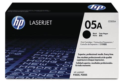 Original Cartouche de toner noir originale
ID-Fabricant: No. 05A BK, CE505A HP LaserJet P 2037