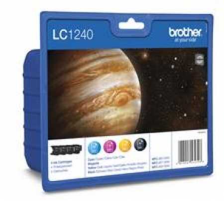 Original Encre originale paquet valeur, noir, couleur
ID-Fabricant: LC-1240VA Brother MFCJ 430 W