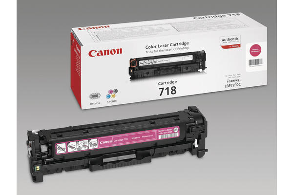 Original Cartouche de toner magenta originale
ID-Fabricant: No. 718M, 2660B002 Canon iSENSYS LBP-7200 cdn