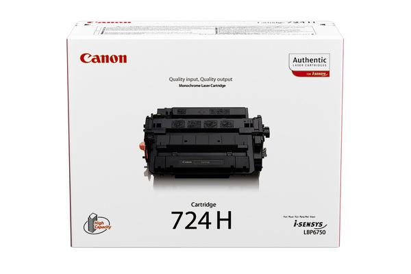 Original Cartouche de toner noir XL originale
ID-Fabricant: CRG-724H, 3482B002 Canon LBP-3580