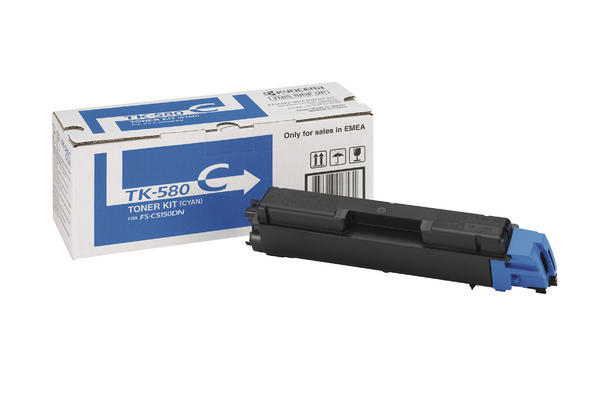 Original Cartouche de toner cyan originale
ID-Fabricant: TK-580C Kyocera ECOSYS P 6021 cdn
