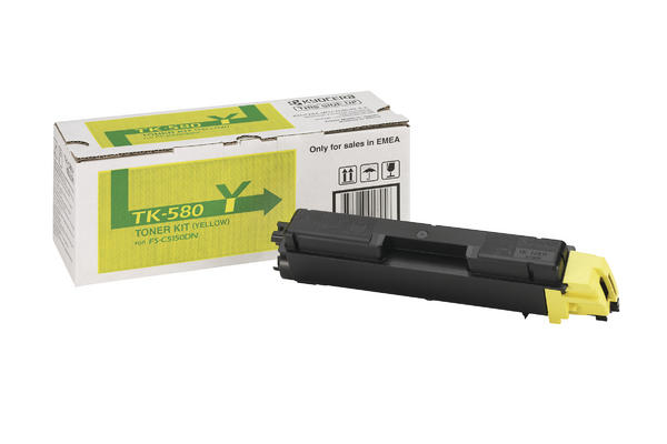 Original Cartouche de toner jaune originale
ID-Fabricant: TK-580Y Kyocera ECOSYS P 6021 cdn