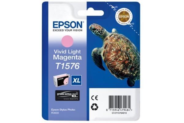 Original  cartouche d'encre light vivante magenta Epson Stylus Photo R 3000