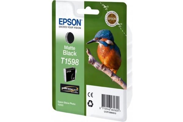 Original Cartouche d'encre noire mate originale Epson Stylus Photo R 2000