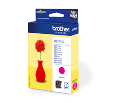 Original Cartouche d'encre magenta originale
ID-Fabricant: LC-121M Brother DCPJ 152 WR