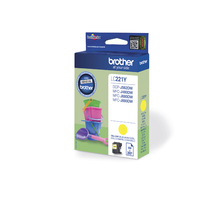 Original Cartouche d'encre jaune originale
ID-Fabricant: LC-221Y Brother DCPJ 562 DW