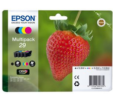 Original e cartouche d'encre Multipack CMJN
ID-Fabricant: T2986, No. 29, C13T29864010 Epson Expression Home XP-452