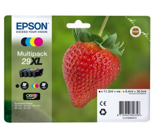 Original e cartouche d'encre Multipack XL CMJN
ID-Fabricant: T2996, No. 29XL, C13T29964010 Epson Expression Home XP-452