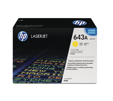 Original Cartouche de toner jaune originale
ID-Fabricant: No. 643A Y, Q5952A HP Color LaserJet 4700 DN