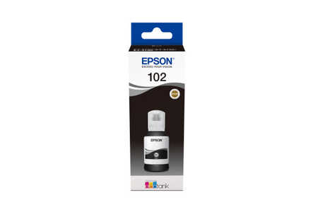 Original e bouteille d'encre originale noire
ID-Fabricant: No. 102 bk, C13T03R140 Epson WorkForce ST-2000