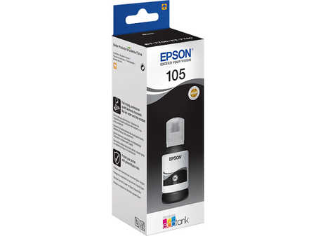Original e bouteille d'encre originale noire
ID-Fabricant: No. 105 bk, C13T00Q140 Epson EcoTank L 7160