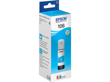 Original e bouteille d'encre originale cyan
ID-Fabricant: No. 106 bk, C13T00R240 Epson EcoTank L 7160