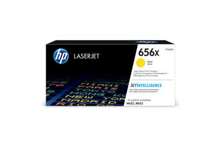 Original Cartouche de toner jaune originale
ID-Fabricant: No. 656X, CF462X HP Color LaserJet Enterprise M 652 dn