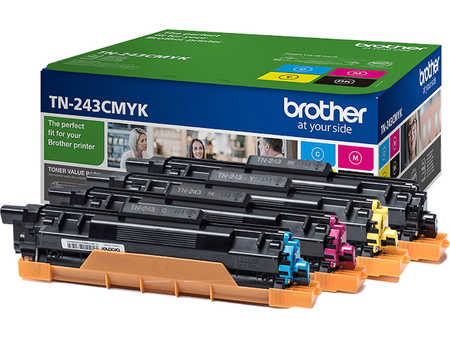 Original e cartouche de toner Rainbow Kit CMYK
ID-Fabricant: TN-243 Brother MFCL 3750 CDW
