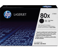 Original Cartouche de toner noir originale
ID-Fabricant: No. 80X BK, CF280X HP LaserJet Pro 400 M 401 adn