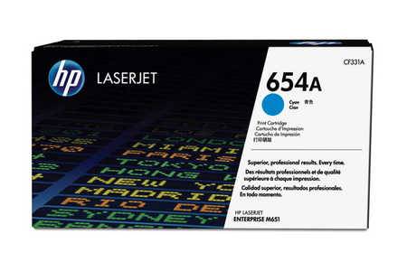 Original Cartouche de toner cyan originale
ID-Fabricant: No. 654A, CF331A HP Color LaserJet Enterprise M 651 n