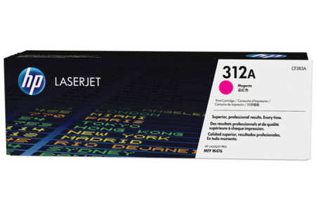 Original Cartouche de toner magenta originale
ID-Fabricant: No. 312A C, CF381A HP Color LaserJet Pro MFP M 476 dn