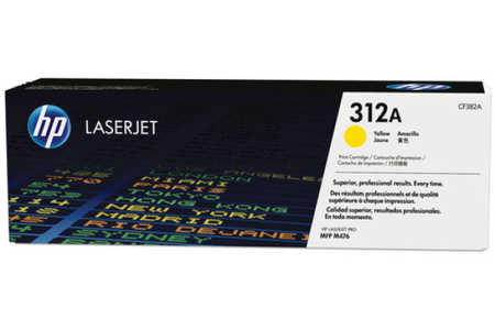 Original Cartouche de toner jaune originale
ID-Fabricant: No. 312A Y, CF382A HP Color LaserJet Pro MFP M 476 dn