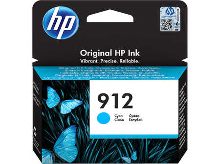 Original Cartouche d'encre cyan originale
ID-Fabricant: No. 912 C, 3YL77AE HP OfficeJet Pro 8014 e