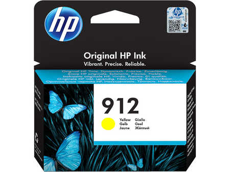Original Cartouche de toner jaune originale
ID-Fabricant: No. 912 Y, 3YL79AE HP OfficeJet Pro 8014 e