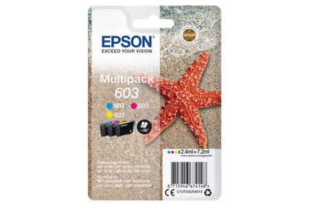 Original e Multipack cartouches d'encre
ID-Fabricant: No. 603, C13T03U54010 Epson WorkForce WF-2850 DWF