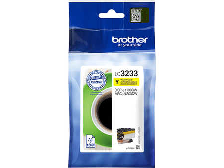 Original Cartouche de toner jaune originale
ID-Fabricant: LC-3233Y Brother DCPJ 1100 DW