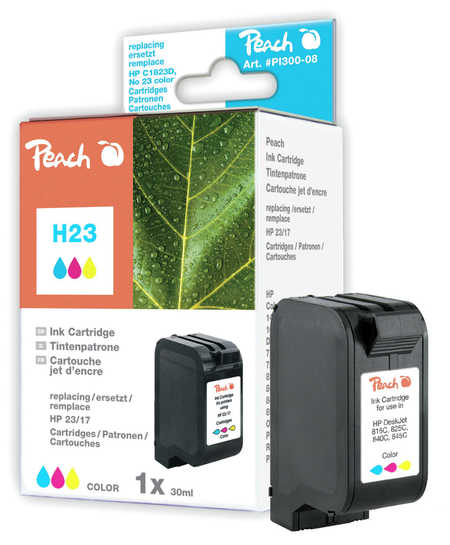 Peach Cartouche d'encre  couleur, compatible avec
ID-Fabricant: No. 23, C1823D Kodak Science 1000 PS