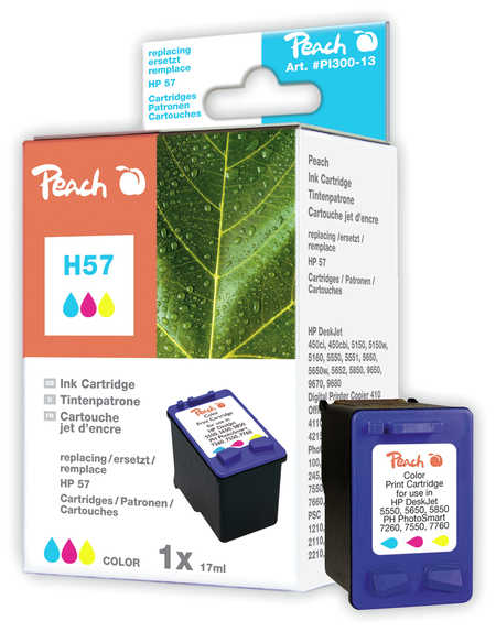 Peach Tête d'impression  couleur, compatible avec
ID-Fabricant: No. 57, C6657AE HP Digital Copier Printer 410