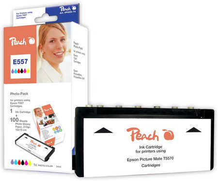 Peach  Photo Pack, compatible avec Epson Picturemate PM 500