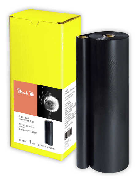 Peach  Thermal Transfer Rolls, compatible with Brother MFC-1850