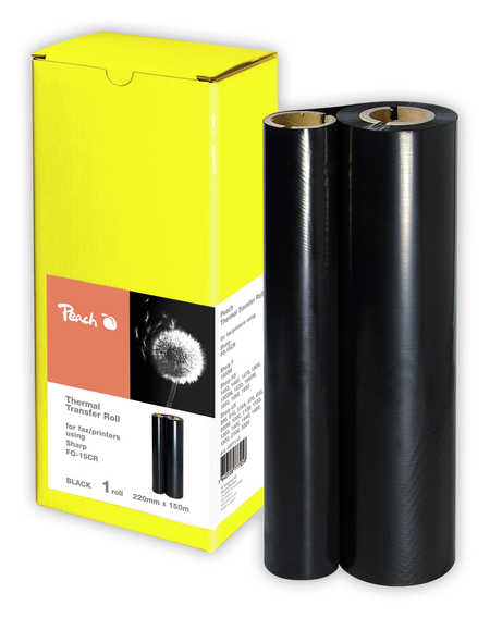 Peach  Thermal Transfer Rolls, compatible with Sharp UX 1000