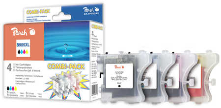 Peach Multipack , compatible avec
ID-Fabricant: LC-985 Brother MFCJ 220