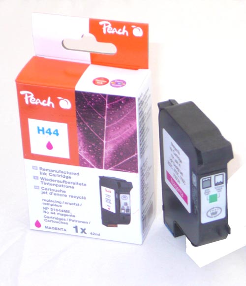 Peach Tête d'impression  magenta, compatible avec
ID-Fabricant: No. 44 m, 51644ME HP DesignJet 455 CA 24 Inch