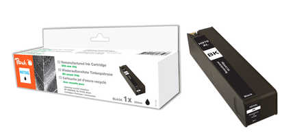 Peach  cartouche d'encre noire HC compatible avec
ID-Fabricant: No. 970XL bk, CN625A HP OfficeJet Pro X 476 dn