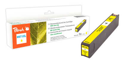 Peach  cartouche d'encre jaune HC compatible avec 
ID-Fabricant: No. 971XL y, CN628A HP OfficeJet Pro X 476 dn
