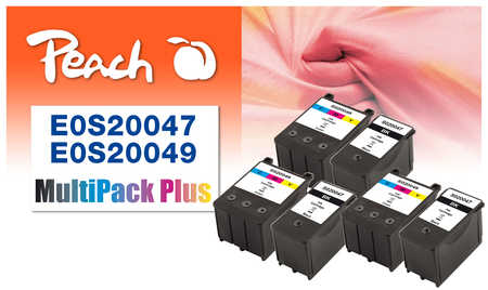 Peach  Multipack Plus, compatible avec Epson Stylus 200