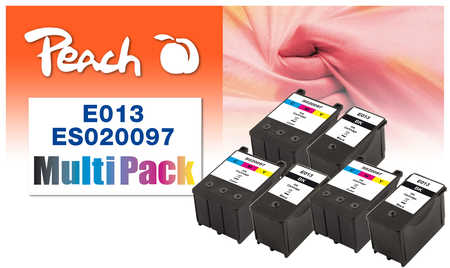 Peach  Multipack Plus, compatible avec Epson Stylus Color 670
