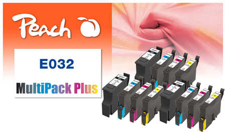 Peach  Multipack Plus, compatible avec Epson Stylus C 80