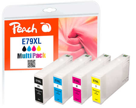 Peach  Multi Pack, HY compatible avec
ID-Fabricant: No. 79XL, C13T79054010 Epson WorkForce Pro WF-5690 DWF