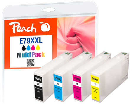 Peach  Multipack, XXL compatible avec
ID-Fabricant: No. 79XXL, C13T78954010 Epson WorkForce Pro WF-5690 DWF